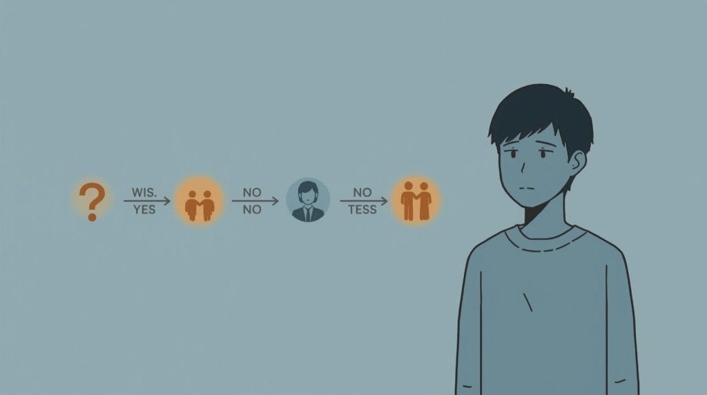 結論を指し示す